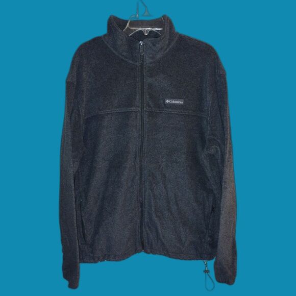 Columbia Other - Columbia Men's Zip Up XXL 2XL Dark Grey Fleece Outdoor Jacket